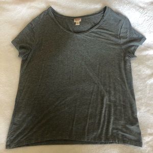 Grey vneck